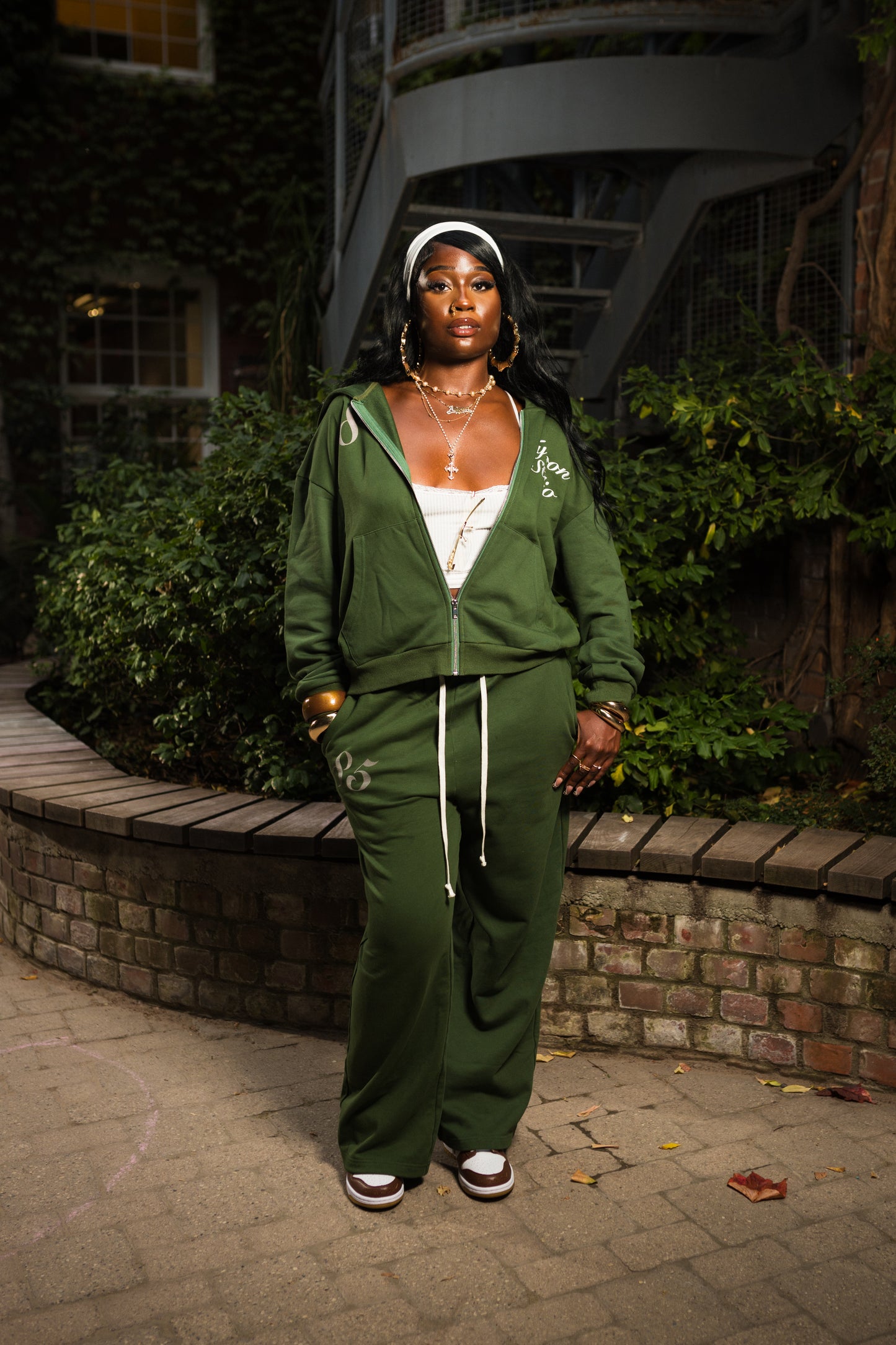 Forest Green Tracksuit