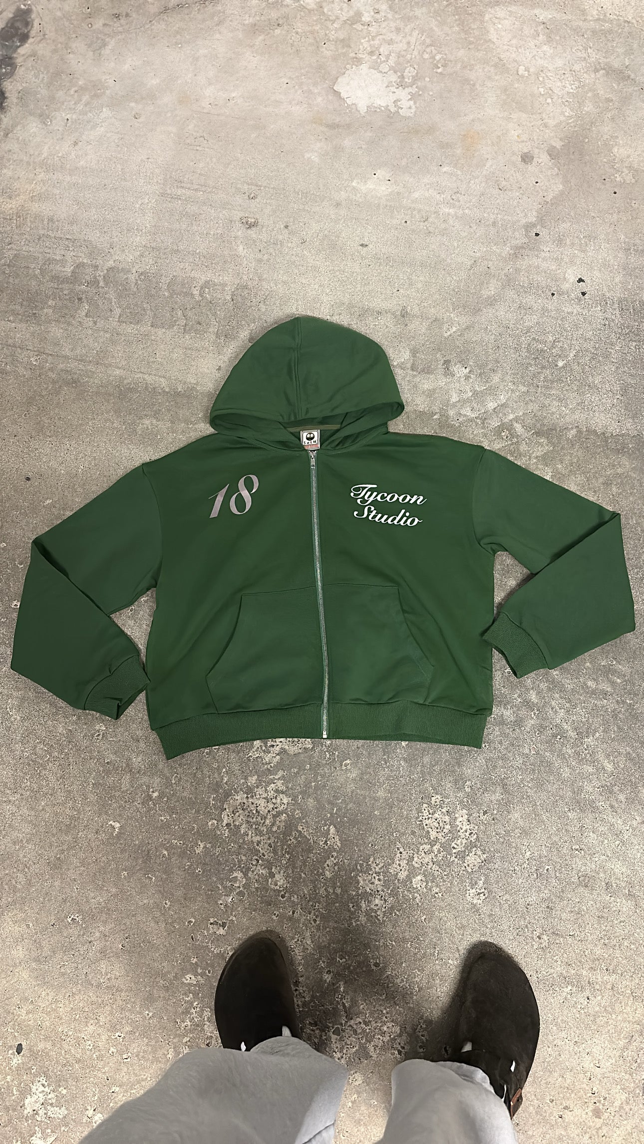 Forest Green Tracksuit ( FULL SET )