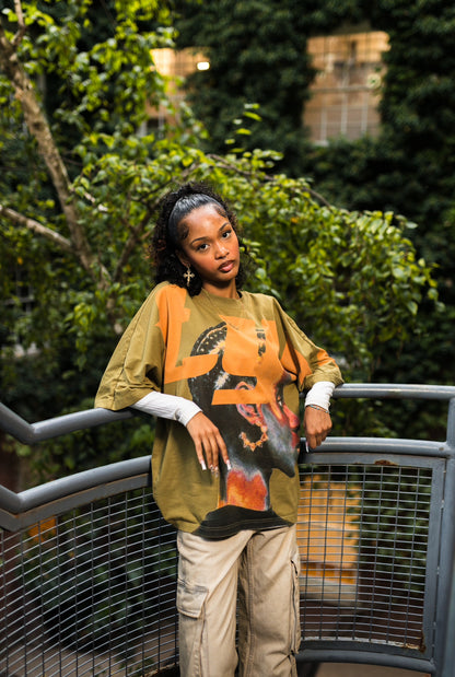 Sage Green OverSized TEE